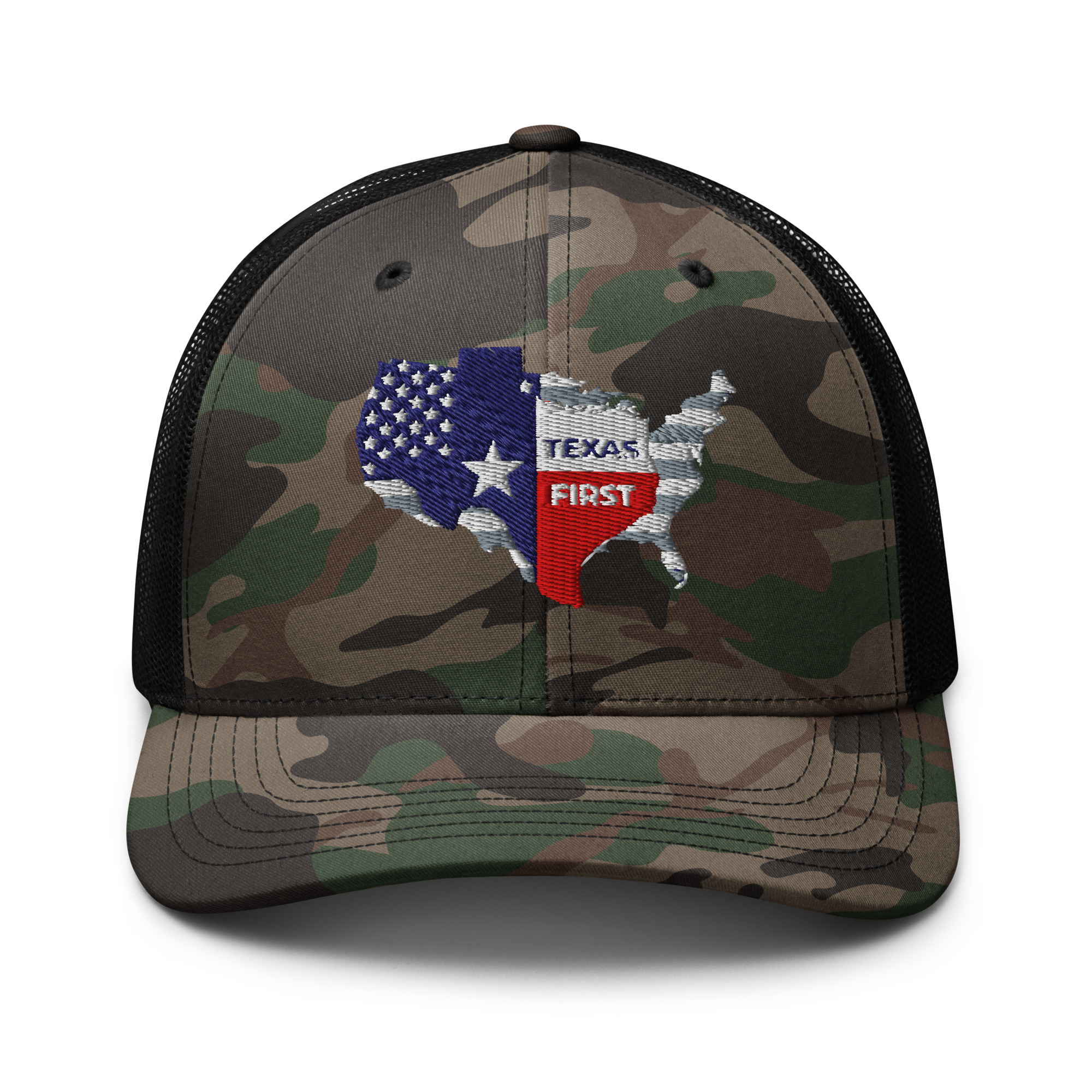 Texas Above All Else Camo Cap
