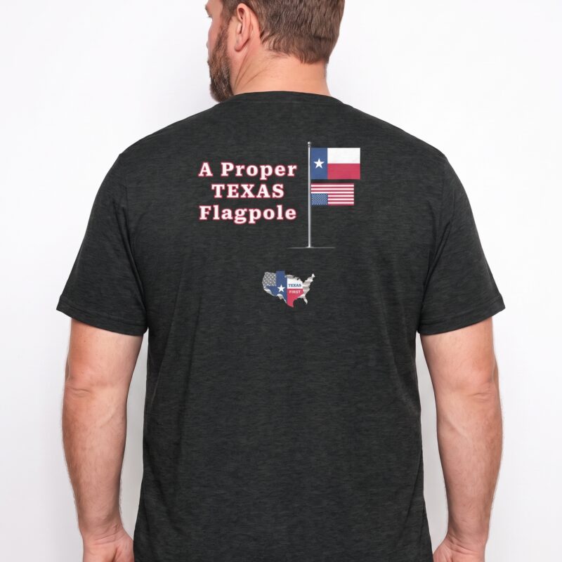Proper Texas Flagpole