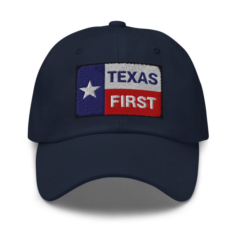 Texas First Dad Cap